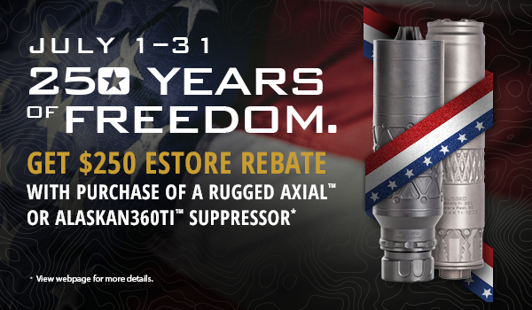 Home Rugged Suppressors Rebate