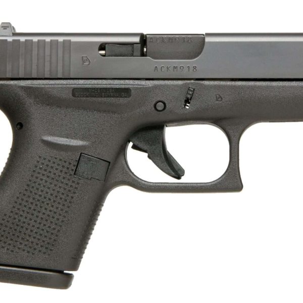 Glock 42 — .380 ACP, 6-round