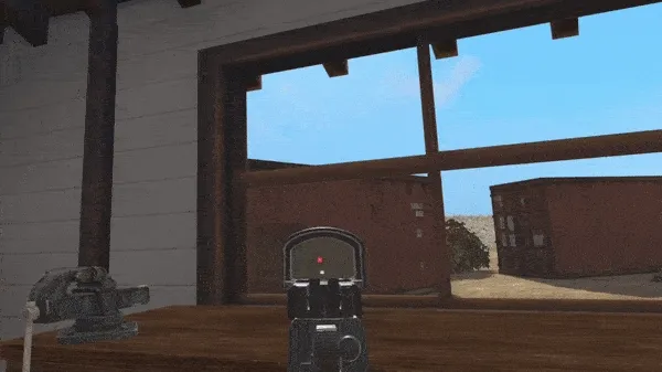 Ace VR Virtual Shooting ACE virtual shooting training in action