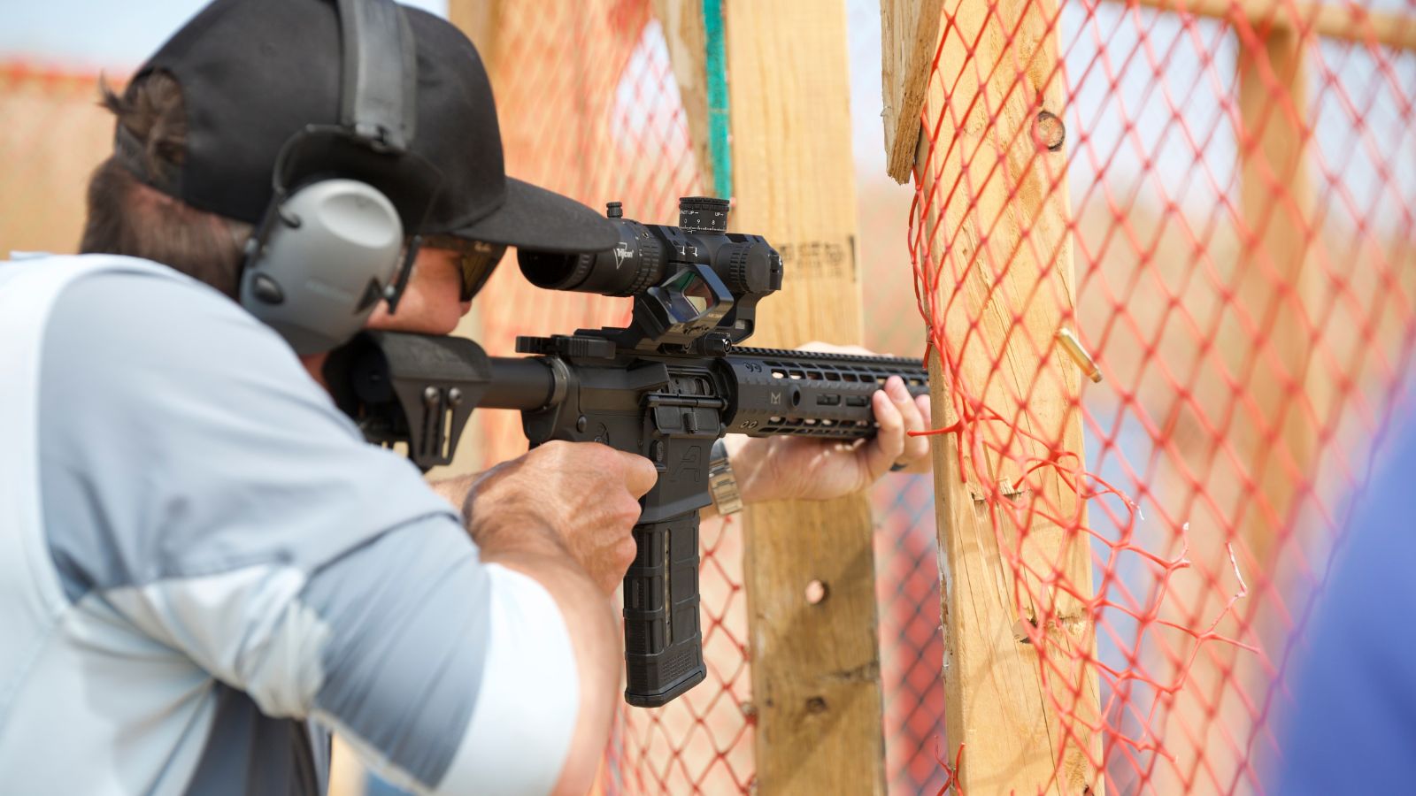 Training at the range with Elk River Guns