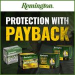Remington Protection with Payback Rebate — 20% Back on Self-Defense Ammo