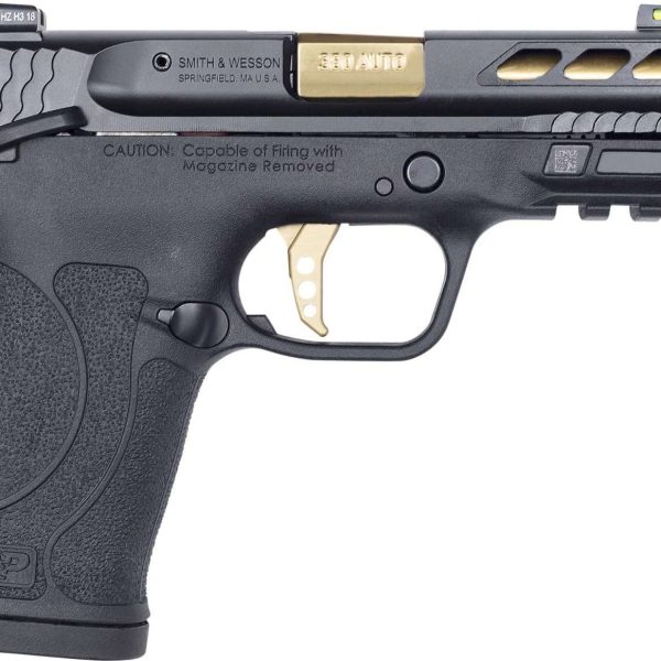 S&W MP2 SHDEZPC 380 GLD PRT