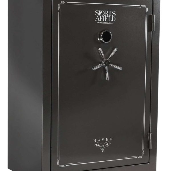 Sports Afield SECSA5942HX Haven  Electronic Keypad/Key Entry Dark Gray Metallic Steel Holds 48 + 8 59" H x 42" W x 26" D Fireproof- Yes