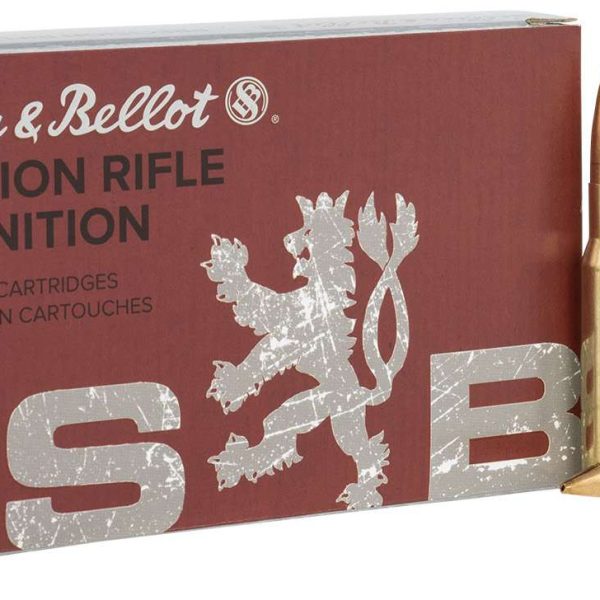 Sellier & Bellot SB76254RD Rifle  7.62x54mmR 174gr Hollow Point Boat Tail 20 Per Box/20 Case