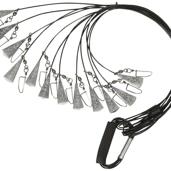 Higdon Outdoors 30321 Battleship Rig  Black 18" Long 12 Pack