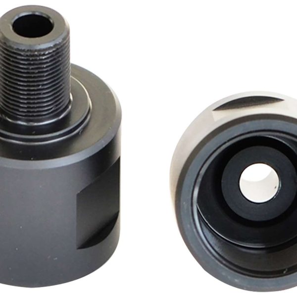 Griffin Armament 24MM1228A Suppressor Mount Thread Adapter 1/2"x28 Melonite QPQ Black