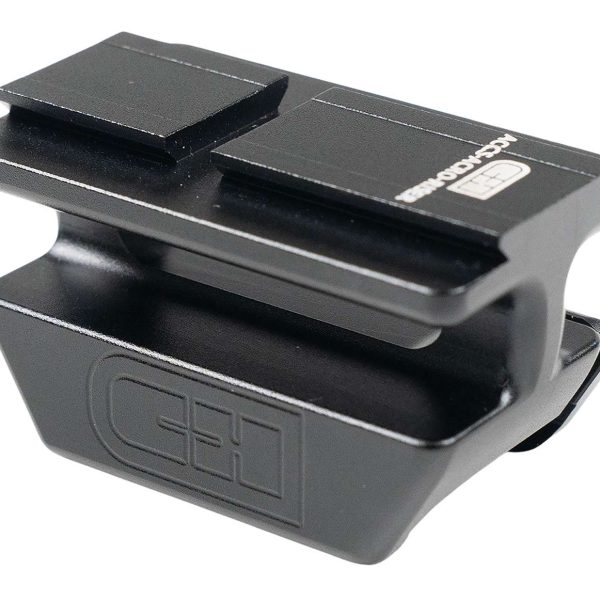 C&H Precision RISERACROXL   Picatinny Mount Black Steel Compatible w/ Aimpoint ACRO