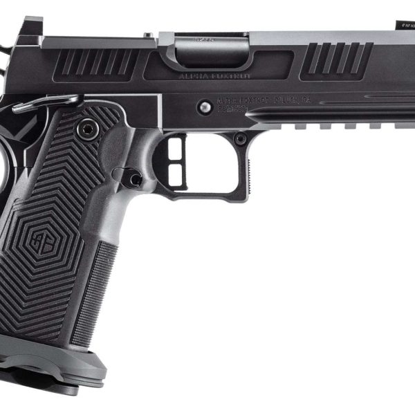 Alpha Foxtrot AA39X4CIG-XDBK13 AF1911 Romulus 45 ACP 13+1 4.25" Black DLC Stainless Steel Threaded Compensated Barrel, Optic Ready/Serrated Slide & Frame w/Beavertail & Picatinny Rail, RMR/RMSc Footpr