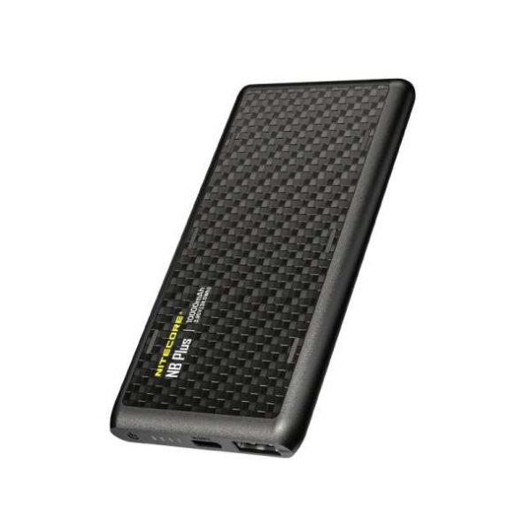 NITECORE NBPLUS       10000AMH BATTERY PACK CARBON