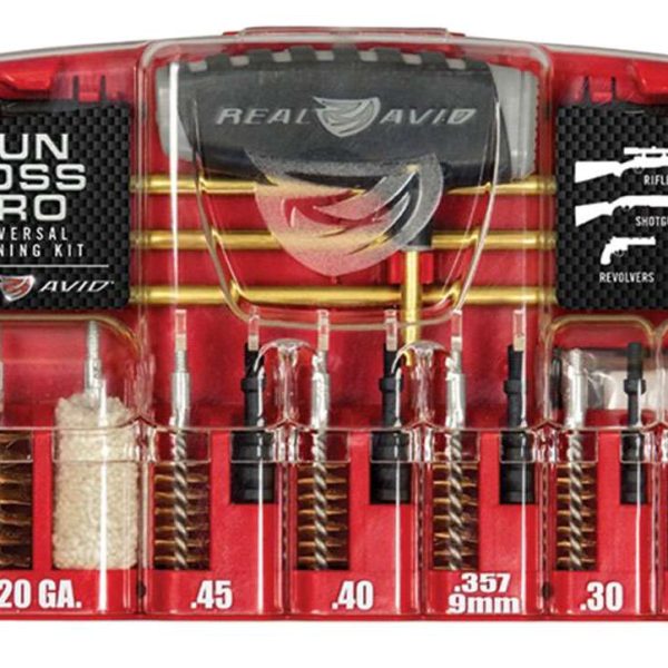 Real Avid AVGBPROU Gun Boss Pro Universal Cleaning Kit 23 Pieces
