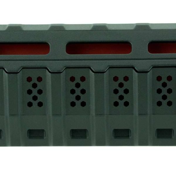 Strike VIPERHGCBK Viper Carbine Length Handguard AR-Platform Black, Red Inserts Polymer