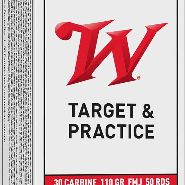 Winchester USA .30 Carbine 110gr — 50 rds
