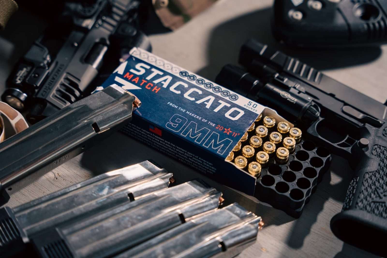 Staccato Match 9mm ammunition