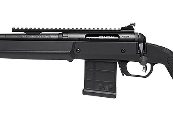 Savage Arms 58182 110 Scout Full Size 300 Blackout 10+1  16.50" Matte Black Threaded Barrel, Picatinny Rail Carbon Steel Receiver, Black Magpul Hunter Synthetic Stock Left Hand