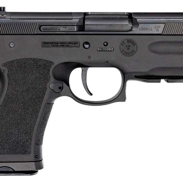FK Brno US TMTPSDC PSD  Compact Frame 7.5 FK 14+1 4.30" Black Nitride Tilting Steel Barrel, Dark Gray Nitride Steel Optic Cut/Serrated Slide, Black Polymer Frame w/Accessory Rail, Textured Grip