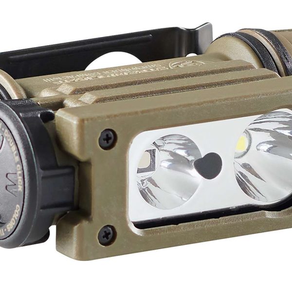 Streamlight 14213 Sidewinder Compact III User Configurable Coyote Tan Nylon 113 Meters Beam Distance