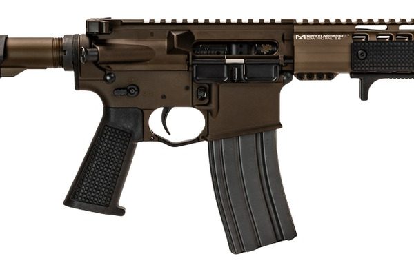 Griffin Armament MK1PSD30095PFDE-W MK1 PSD 300 Blackout 9.50" Threaded Barrel, Terra Brown Anodized Aluminum Receiver w/Picatinny Rail, M-LOK Handguard, Black Polymer SBA3 Brace, Black A3 Grip