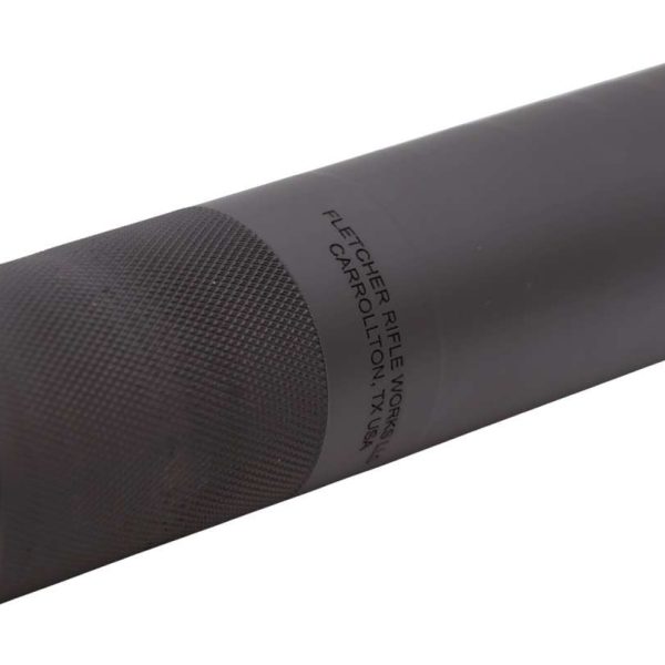 Fletcher Rifle Works PERM65TIBLK Permian 6.5mm 1.62" Black Titanium 1.375"x24