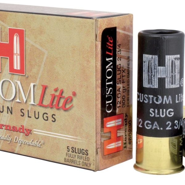HRN 12GA 2.75" 300GR FTX SLUG 5RD