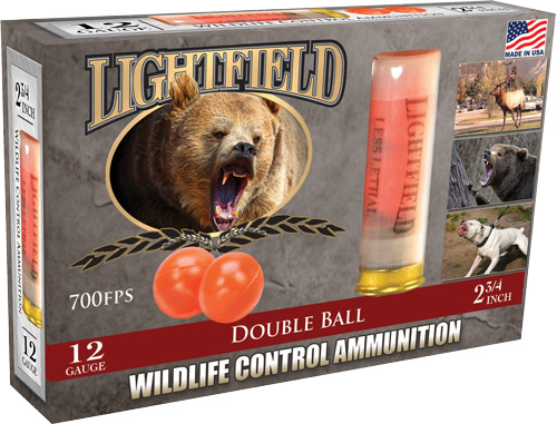 Lightfield 12 Gauge Double Ball — 2¾″, 5 Rounds