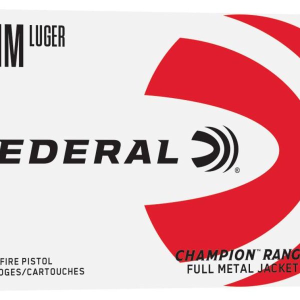 FDR 9MM 115GR RANGE FMJ 50RD