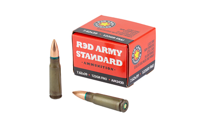 Red Army Standard 7.62x39 — 122gr FMJ, 20 Rounds