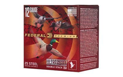 FED 12GA 3" 1-1/4OZ #2/4 STL 25RD