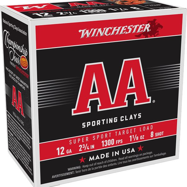WIN 12GA 2.75" 1-1/8OZ #8 25RD
