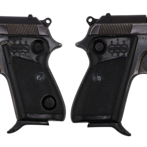 BERETTA M70 SURPLUS 32ACP PISTOL BLUED, BUTTON SAFETY, GRADE 1 C&R