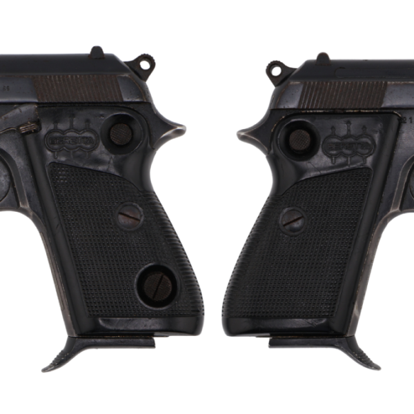 BERETTA M70 SURPLUS 32ACP PISTOL BLUED, BUTTON SAFETY, A GRADE C&R