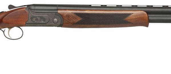 Dickinson LLC GW12B28P Green Wing  12 Gauge 2rd 3" 28" Vent Rib Barrel, Engraved Steel Receiver,   Matte Black Metal Finish, Bead Front Sight, Wood Stock & Ejector