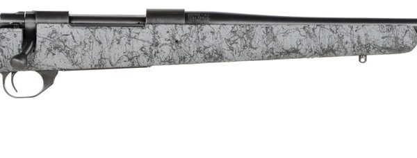 Howa HHS43531 M1500 HS Precision 300 PRC 3+1 24" Threaded Barrel, Black Steel Receiver, Gray w/Black Webbing HS Precision Synthetic Stock