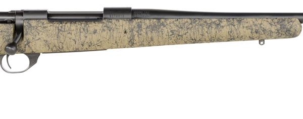 Howa HHS43533 M1500 HS Precision 300 PRC 3+1 24" Threaded Barrel, Black Steel Receiver, Green w/Black Webbing HS Precision Synthetic Stock