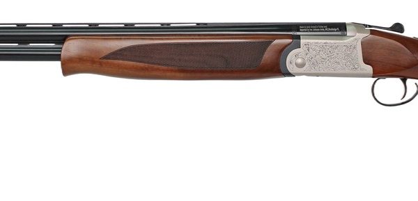 Iver Johnson Arms IJ60028LW28S IJ600 Lightweight Full Size 28 Gauge Break Open 3" 2rd 28" Black Over/Under Vent Rib Barrel, Silver Engraved Aluminum Receiver, Fixed Walnut Wood Stock, Ambidextrous