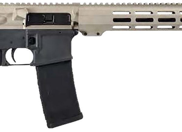 Shark Coast Tactical 300-055-1000-20 Badger  5.56 NATO 30+1 16" Black Nitride Threaded Barrel, Gray & Tan Cerakote Picatinny Rail Aluminum Receiver, Magpul SL-K Black Polymer Stock, Black Polymer Grip