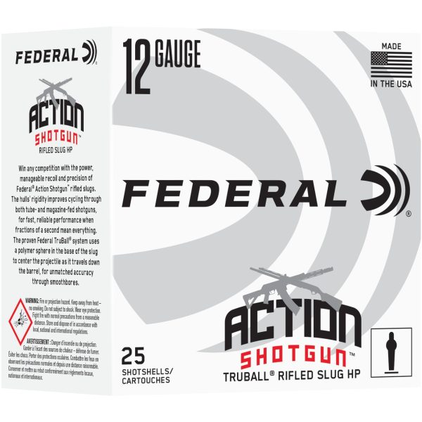 FED 12GA 2.75" 1OZ SLUG 25RD