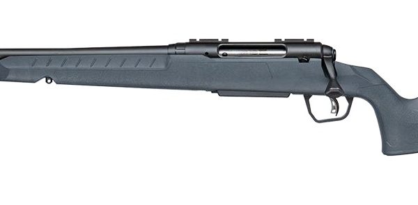 Savage Arms 33149 Axis 2 22-250 Rem 4+1 20" Matte Black Carbon Steel Threaded Barrel, Drilled & Tapped Receiver, Gray Fixed w/Pistol Grip Synthetic Stock, Left Hand