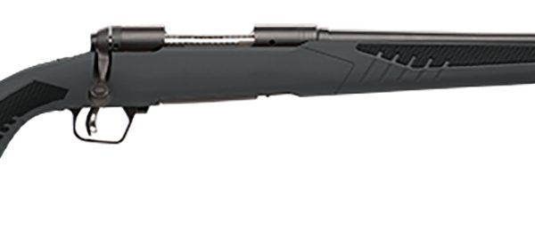 Savage Arms 57062 110 Hunter Full Size 204 Ruger 4+1 22" Matte Black Button-Rifled Barrel, Matte Black Drilled & Tapped Carbon Steel Receiver, Adj AccuStock Matte Gray Synthetic Stock, Right Hand