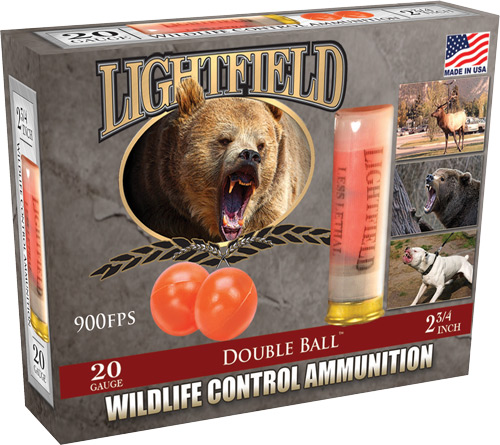 LTF 20GA 2.75" 5RD DOUBLE BALL