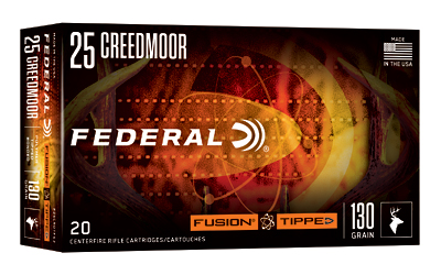 Federal Fusion .25 Creedmoor 130gr — 20 rds