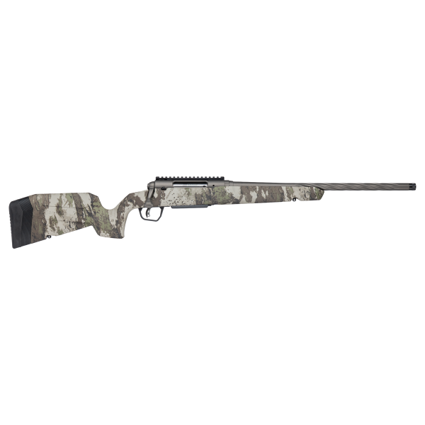 Savage AXIS 2 PRO Woodland Rifle 6.5 Creedmoor 4rd Magazine(1) 20'' Threaded Spiral Fluted Barrel