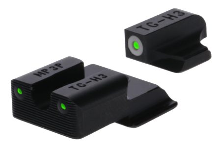 Smith & Wesson M&P® Shield™ 9 EX Tritium Pro sights (white focus lock ring)